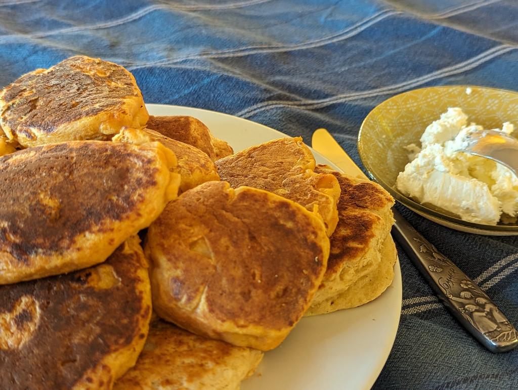 Sweet potato pancakes 