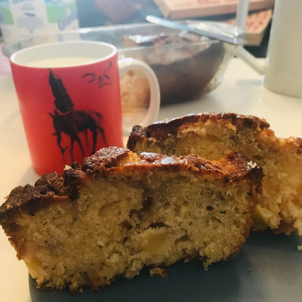 Gâteau pomme cannelle 