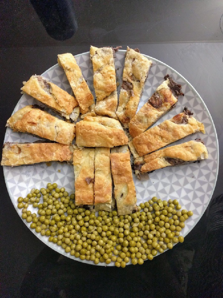 Roulé aux champignons