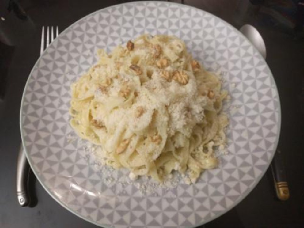 Pâtes au bleu