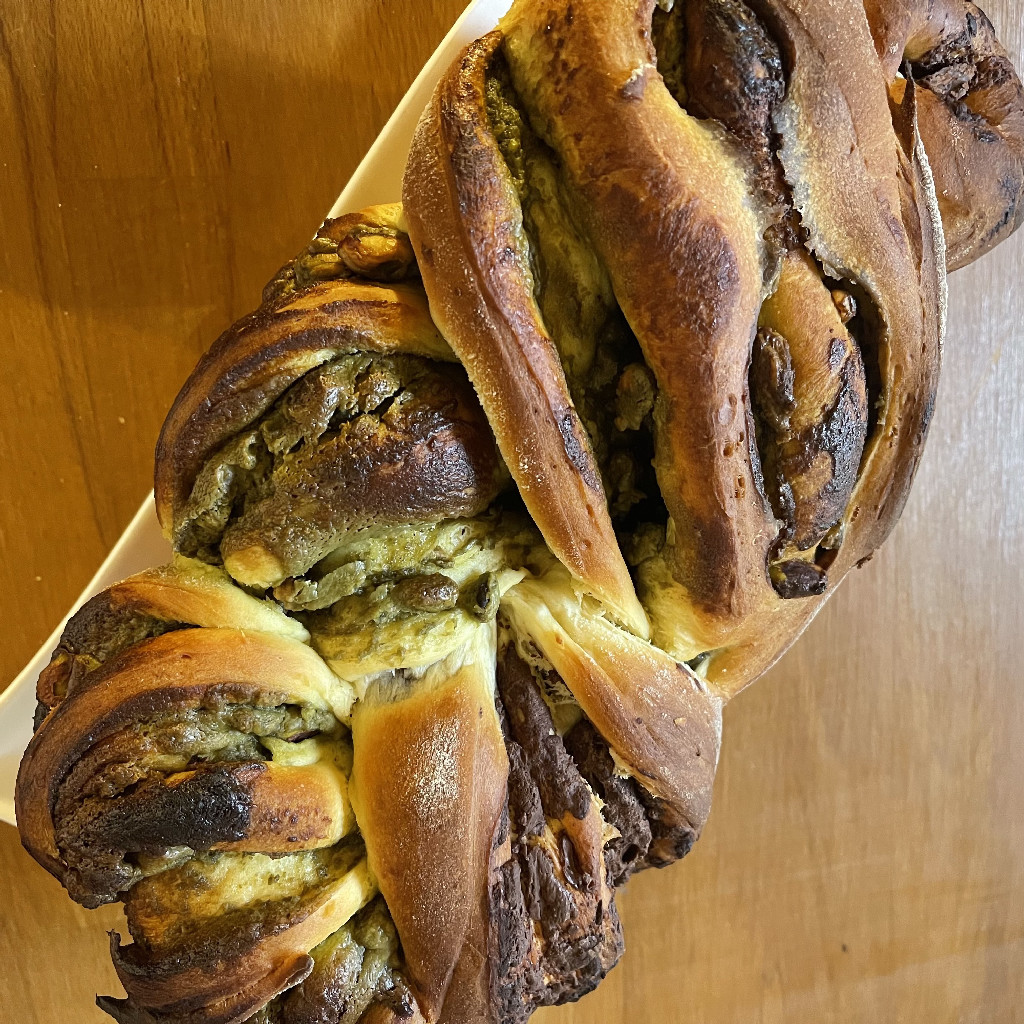Babka chocolat pistache 