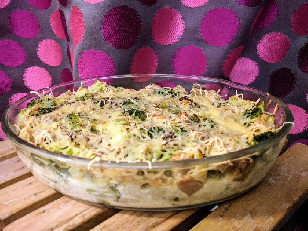 Broccoli Bread Pudding