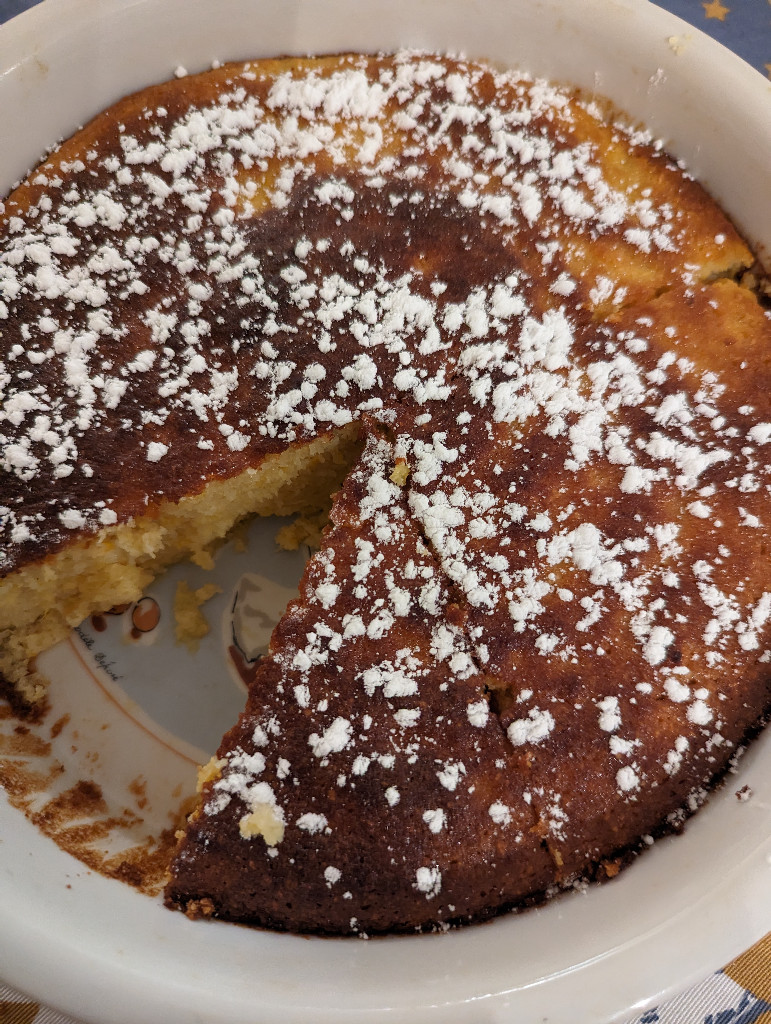 Gâteau de Noël aux clémentines et aux amandes 